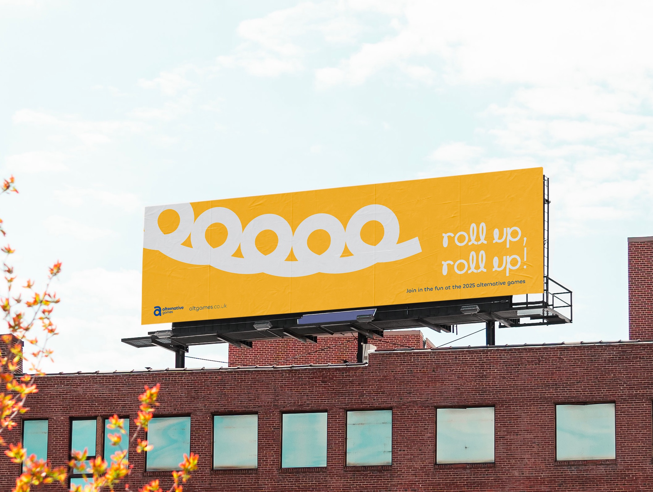 mockup of the billboards