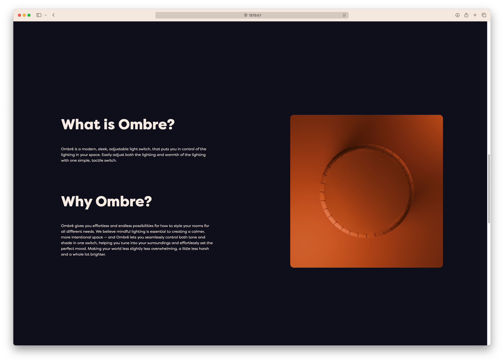 Website Mockup 1