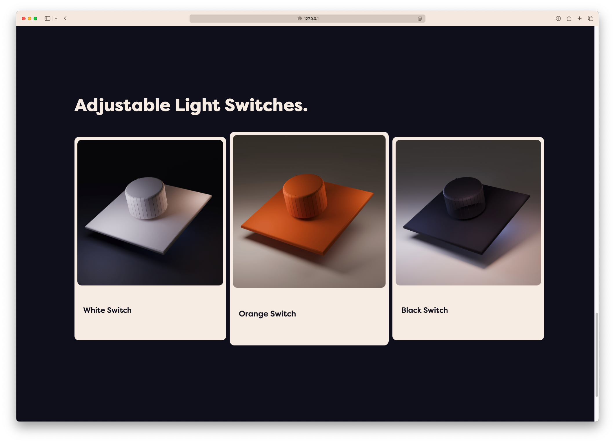 Website Mockup 1